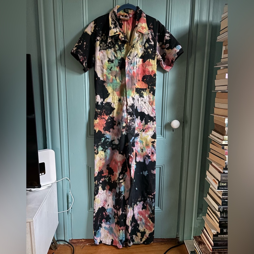Big Bud Press Multicolor Short Sleeve Jumpsuit